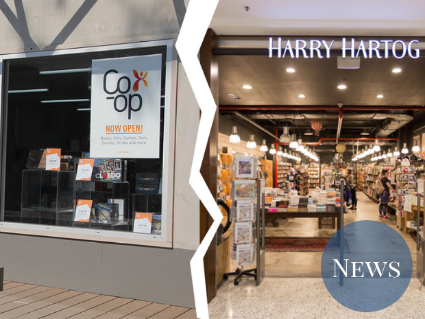 The Co-op and a Harry Hartog store